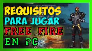 Garena free fire pc, one of the best battle royale games apart from fortnite and pubg, lands on microsoft windows so that we can continue fighting free fire pc is a battle royale game developed by 111dots studio and published by garena. Requisitos Para Jugar Free Fire En Pc Youtube