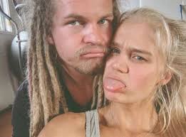 Rebecca Szulc and Aaron Crouch