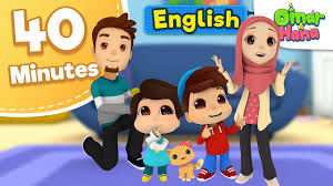 Omar & hana mempersembahkan lagu 'tolong mama papa' khas untuk semua!omar & hana juga boleh ditonton di astro mulai 1 september 2017 di:astro ceria : Omar And Hana In English Youtube Islamic Cartoon Baby Cartoon Characters Cartoon