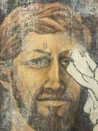 Portrait by Chris Brick of a handsome bearded man