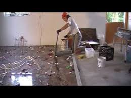 how to install 24x24 porcelain tile on