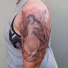 She opened the little angels day care center and nobody had any inkling of the tragedy that. 155 Charming Angel Tattoos Most Popular Designs Of 2021 Wild Tattoo Art