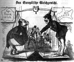 Diese karikatur wurde nun in frankreich entworfen, waere es eine aus de, dann waere die das ist eine karikatur aus der zeit zwischen 1871 und 1918 oder auch 1933. Geschichte