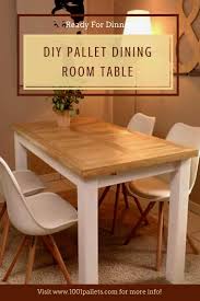Build a dining room table. Indoor Outdoor Pallet Dining Room Table 1001 Pallets