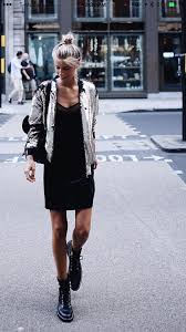 Sequins And Combat Boots Style Heaven 3 Stylish Affordable Women S Blogger Style Fall Autumn Outfit Inspi Combat Boots Style Combat Boot Outfits Fashion