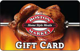 There are a few new gift card deals up on ebay, not enough to warrant a post, but being that many of us have 6% bucks now and most of these deals have. Boston Market Gift Card Kroger Gift Cards