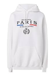 The balenciaga's hoodies are a little bit pricey so a lot of people can't afford it so they buy the the material of the real balenciaga rainbow hoodie is 100% cotton and composition is 100% polyester. Balenciaga Hoodie Mit Logostickerei De Bijenkorf