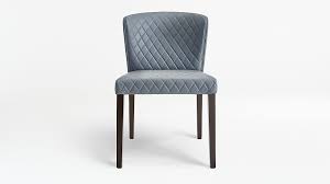 Curran Quilted Granite Dining Chair Reviews Crate And Barrel Dining Chairs Dining Room Chairs Chair