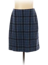 Details About Casual Corner Annex Women Blue Casual Skirt 2 Petite