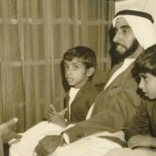 Hazza Zsn Zayed Bin Sultan And Hamdan Zsn History Uae History Old Pictures
