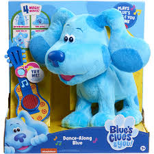He's very outgoing and likes to collect things. Blue S Clues You Dance Along Blue Plush Big W