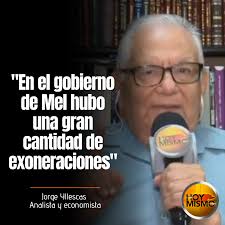 🔴Declaraciones de Jorge Yllescas, analista y economista en #HoyMismo  #Estelar. 👇👇👇