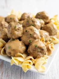 Instant Pot Swedish Meatballs Are Tender Flavorful Meatballs With A Delicate Flavor Covered I Healthy Instant Pot Recipes Pot Recipes Healthy Instant Recipes