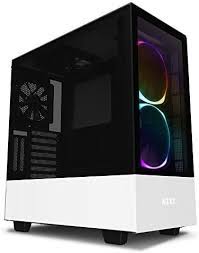 The nzxt h510 elite is one of the best looking pc gaming cases of 2019 but does it offer good airflow, temperatures, water cooling options? Nzxt H510 Elite Ca H510e W1 Premium Mid Tower Atx Case Pc Gaming Case Dual Tempered Glass Panel Front I O Usb Type C Port Vertical Gpu Mount Integrated Rgb Lighting