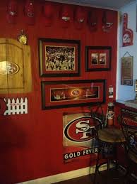 49ers Room 49ers Room Best Man Caves Game Room Basement