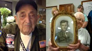 World War II veteran meets family of friend killed