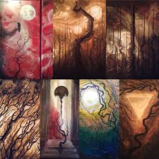 Shadow Light Art A Giant Painting Sale In 2020 Light Art Art Painting