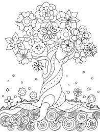 Easy Flowers Coloring Pages Flower Coloring Pages Coloring Books