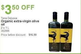 Costco Terra Delyssa Organic Extra Virgin Olive Oil 2x1l Redflagdeals Com