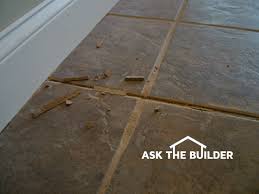 From contemporary subway tiles to elegant marble tile, this flooring or wall material is ideal for use in spaces that are exposed to significant moisture, particularly the kitchen and bathroom. Floor Grout Repair