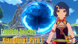 Genshin Impact Domain Of Forgery Spiral Abyss Ploor 3 Exquisite Delicacy Xiangling Pyro Youtube