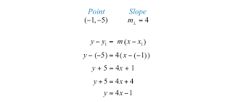 One line is defined by two points at (5,5) and (25,15). Parallel And Perpendicular Lines
