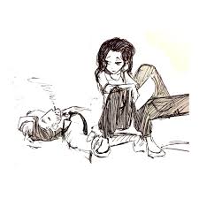 The Wolf Among Us Twau Fables Bigby Wolf X Snow White Snowby The Wolf Among Us Cartoon Drawings Werewolf Art