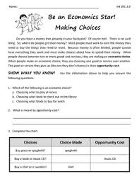 Economic Choice In 2020 Economic Choices Opportunity Cost Teaching Resources