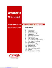 Plate power rating (ø, mm/ w). Defy Gemini Ceran Hob Owner S Manual Pdf Download Manualslib