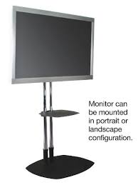 Tv stands improve your viewing pleasure. Two Pole Heavy Duty Tv Stand With Shelf Rental For Seattle Bellevue And Tacoma
