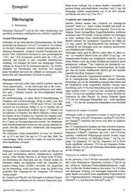 Mirtazapin Wirkung Und Nebenwirkungen Ausfuhrlich Erklart