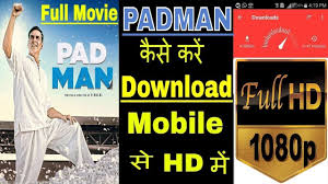 How To Download Pad Man 1080p Full Hd Movie Hd Movies Book Cover Full Hd