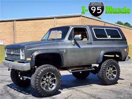 1987 Chevrolet Blazer For Sale In Hope Mills Nc Classiccarsbay Com