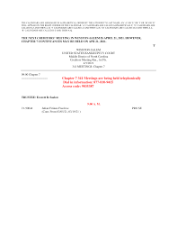 Court Calendar with Notes