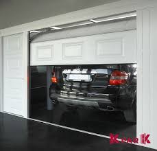 Porte De Garage Sectionnelle Blanche Ouverture Au Plafond Porte Garage Porte De Garage Sectionnelle Garage