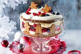 Cover with red currant jelly or raspberry jam, then add more cake slices. 26 Finger Licking Christmas Trifle Recipes Christmas Celebration All About Christmas