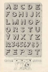 Set out with crayons, markers, or colored pencils. Alphabets 4 By Pilllpat Agence Eureka Via Flickr Hand Lettering Fonts Vintage Typography Alphabet