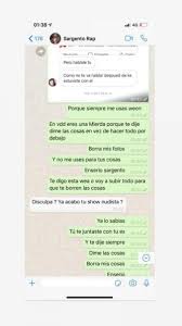 Maybe you would like to learn more about one of these? Ignacia Michelson Funo A Sargento Rap Y Mostro Sus Conversaciones Diarios En Red