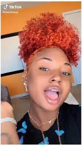 Red Orange Hair Black Girl Auburn Hair Color Blackgirlauburnhaircolor Dyed Natural Hair Hair Color For Black Hair Ginger Hair Color