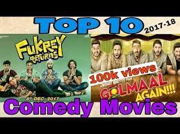 A comedy film is a category of film in which the main emphasis is on humor. Top 10 Best Bollywood Comedy Movies 2017 18 New Bollywood Comedy Movies 2018 By Top10 Koustav Youtube Comedy Movies Movies 2017 Comedy