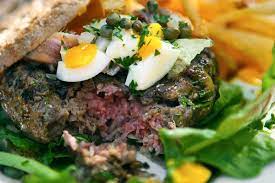 Beef Tartare Burger Recipe Nyt Cooking
