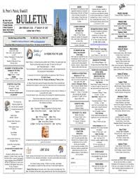 Peter catholic church is dedicated to the restoration of the sacred, the active promotion of the gospel and fidelity to the magisterium of the catholic church. St Paul S Lurgan Fill Online Printable Fillable Blank Pdffiller