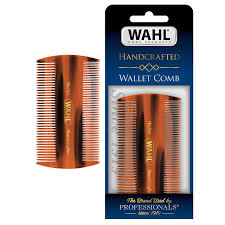 Amazon.com : Wahl Beard & Mustache Wallet Comb for Men's Grooming