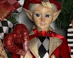 VALENTINE ELF WREATH for Your Front Door Decor