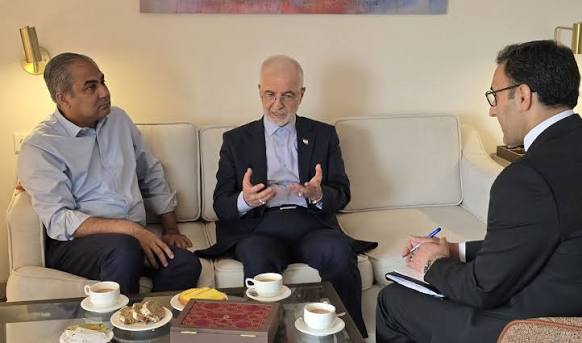 Pakistan's Interior Minister Mohsin Naqvi meets his Iranian counterpart  Eskandar Momeni for a second time amid renewed Middle East tensions.  https://arab.news/bhmmx