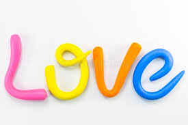 A sound that is sweet and smooth, pleasing to hear. The Word Love In Colorful Alphabet For Valentine Stock Photo Image Of Glow Beautiful 108315552