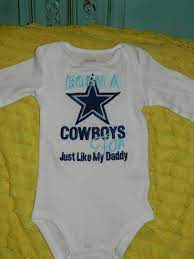 Dallas Cowboy Fan Just Like Dad By Ellienellies On Etsy Baby Boy Cowboy Dallas Cowboys Baby Cowboy Baby Clothes