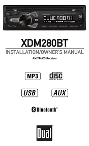 Always verify all wire colors and diagrams before applying any information found here to your vehicle. Dual Xdm280bt Installation Owner S Manual Pdf Download Manualslib