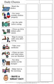 Generic Chore Charts For Home