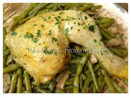 Cuisses De Poulet Haricots Verts Champignons Recettes Cookeo